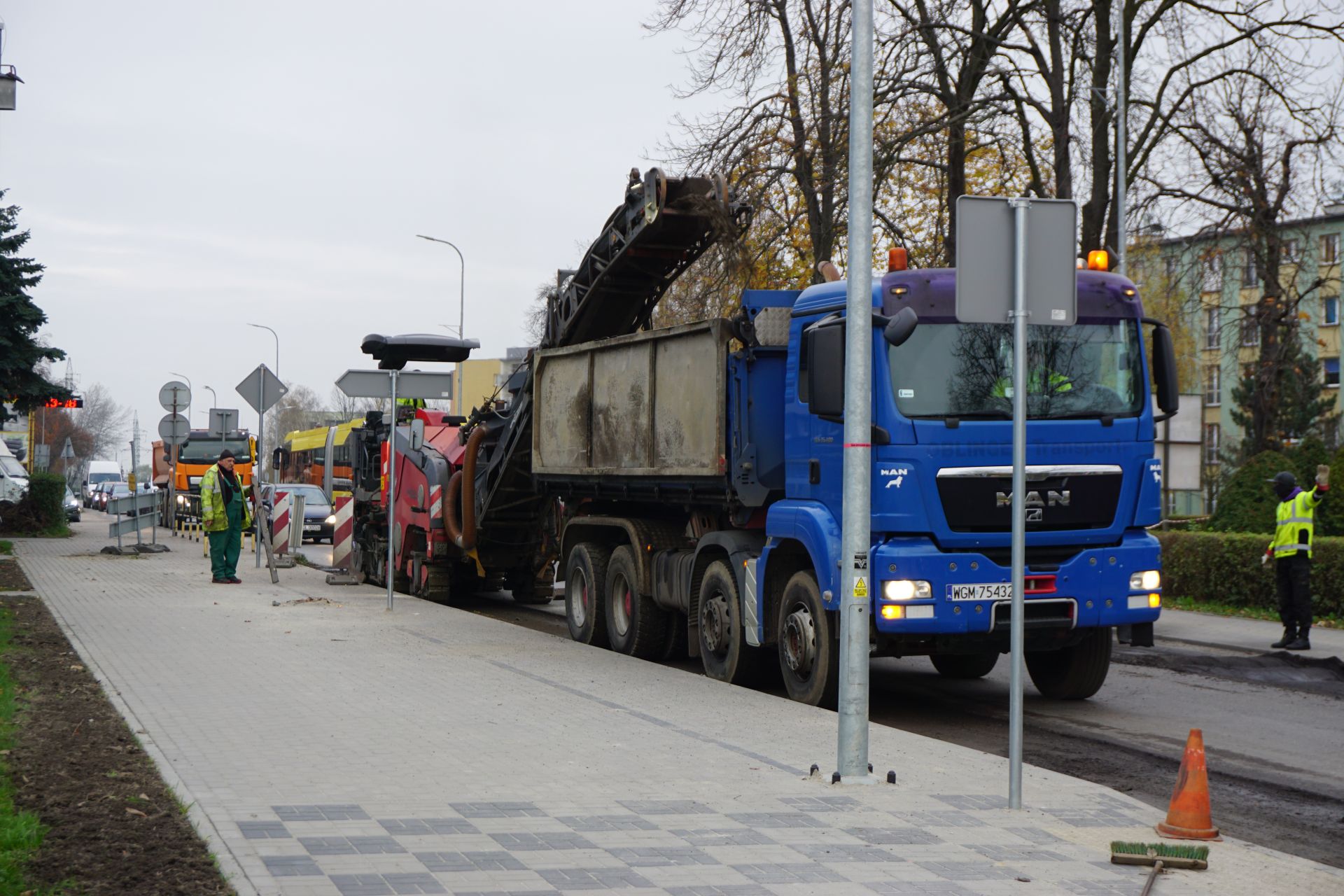 Trwające prace przy Centrum Przesiadkowym Foch